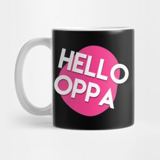 Hello oppa cute graphic Mug